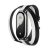 Xiaomi Smart Band 8 Double Wrap Strap műanyag szíj - Black And White