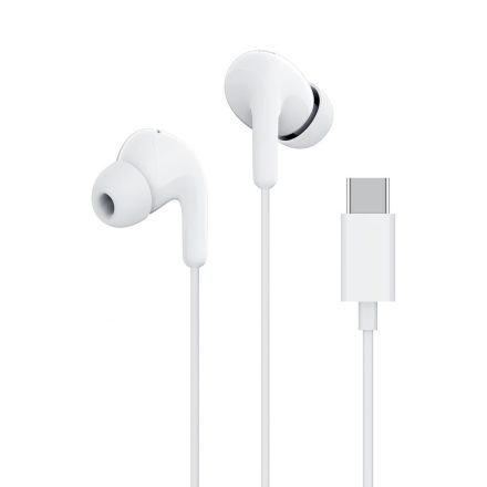 Xiaomi Type-C Earphones mikrofonos fülhallgató - White